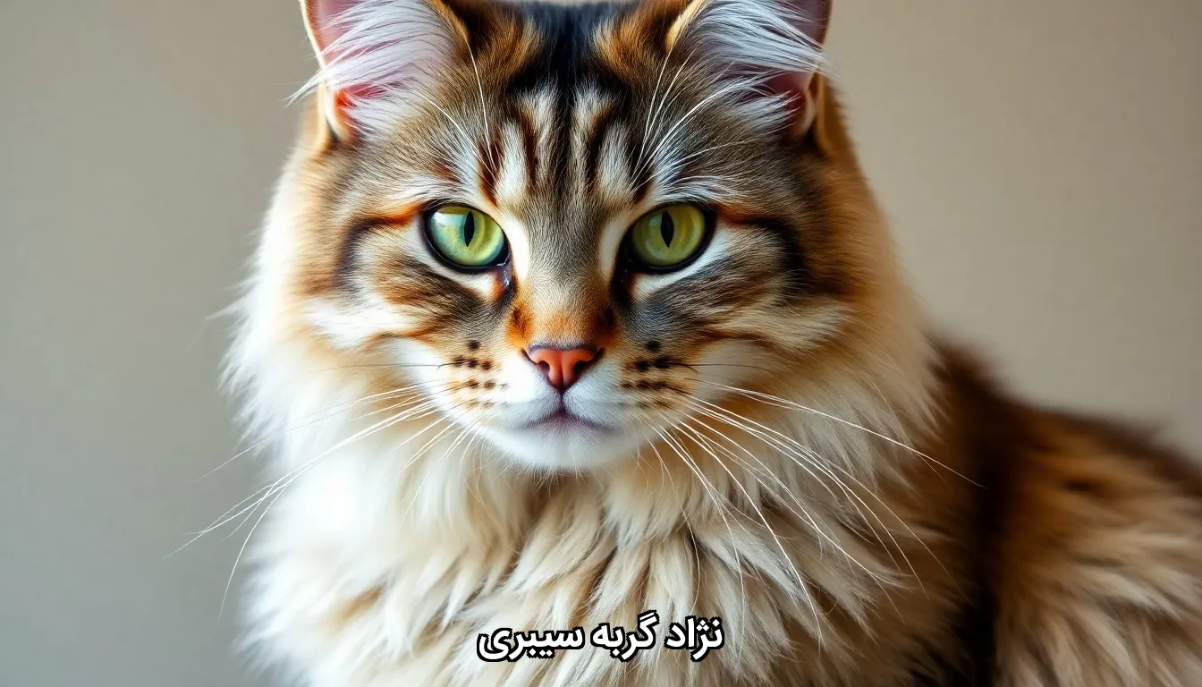 نژاد گربه سیبری