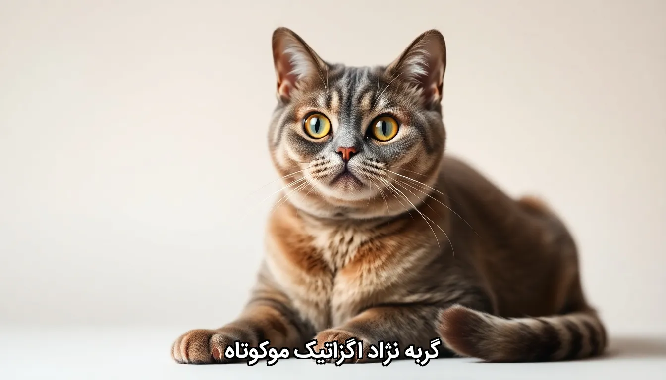 گربه نژاد اگزاتیک موکوتاه