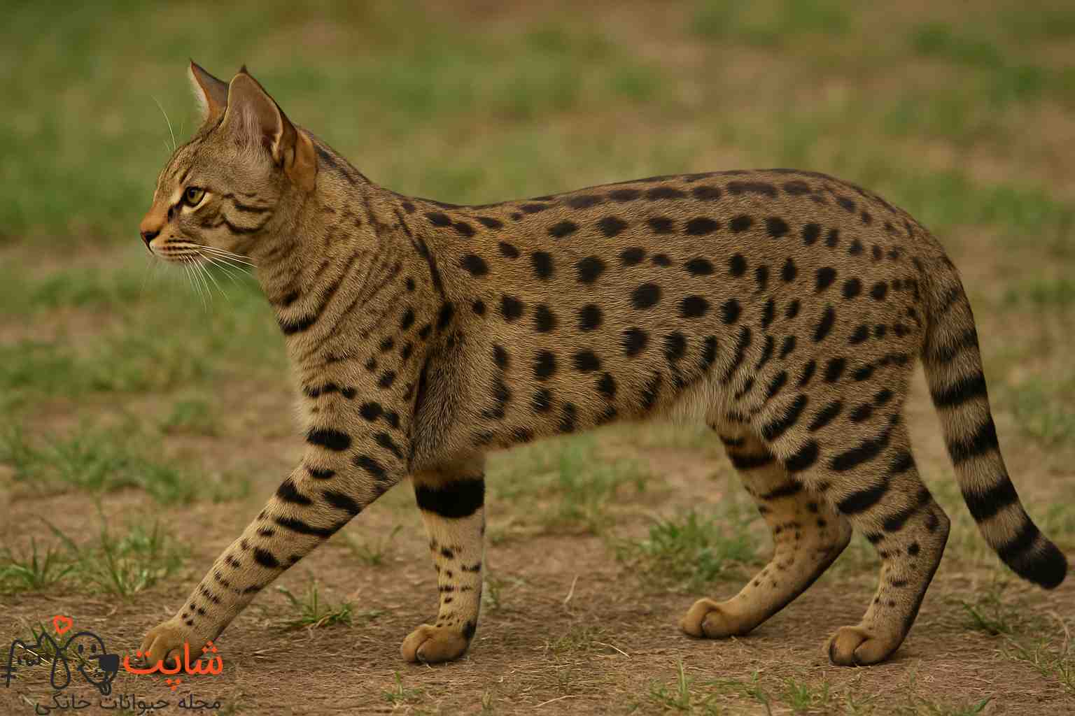 نژاد گربه ساوانا